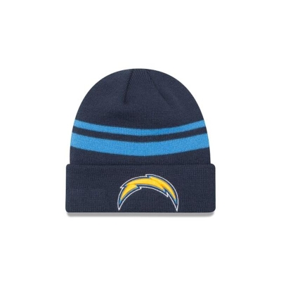 Los Angeles Chargers Gorra | New Era NFL Cuff Knit Beanie Mexico - Azules